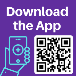 Button Download app with qr